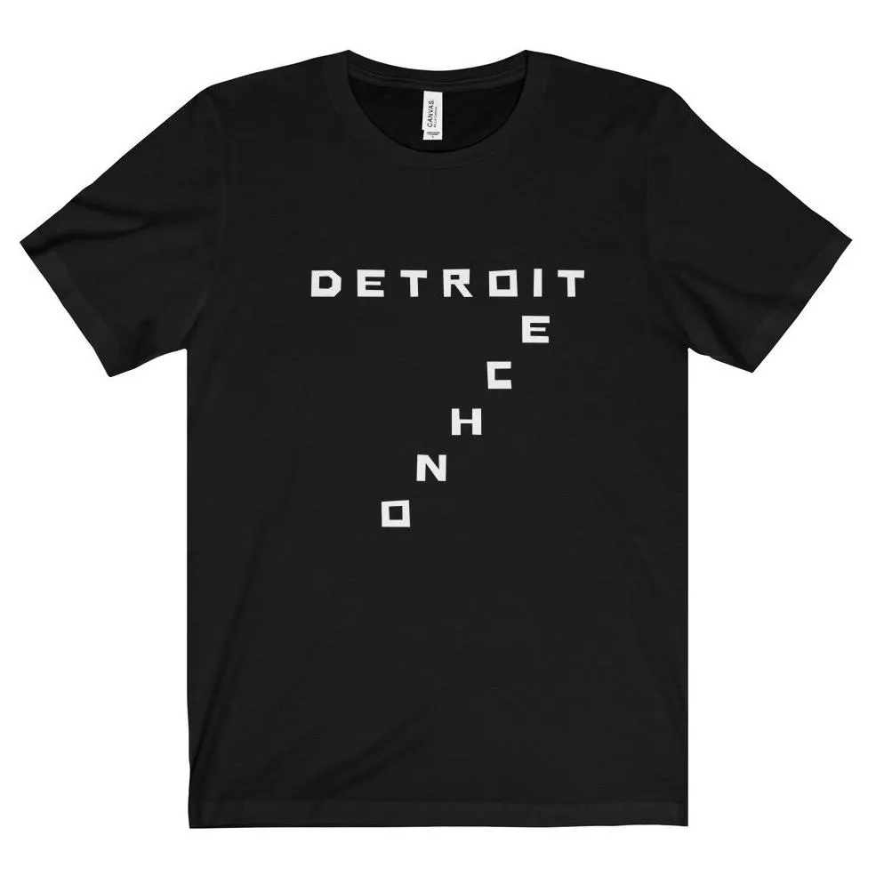 Detroit Techno Crossword Tee