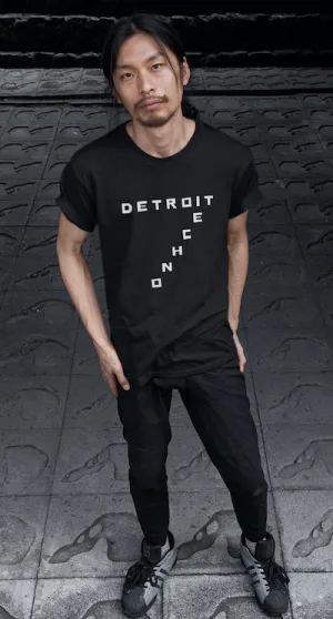 Detroit Techno Crossword Tee