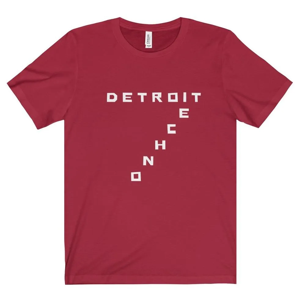 Detroit Techno Crossword Tee