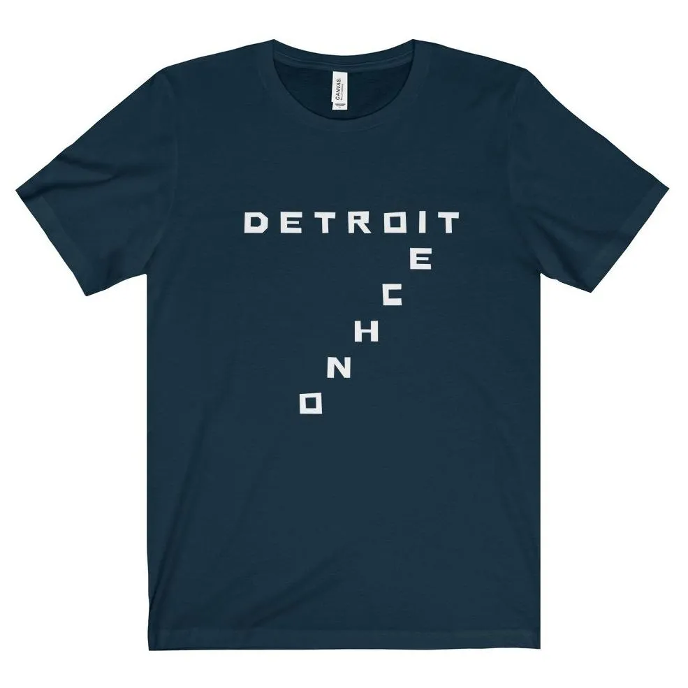 Detroit Techno Crossword Tee