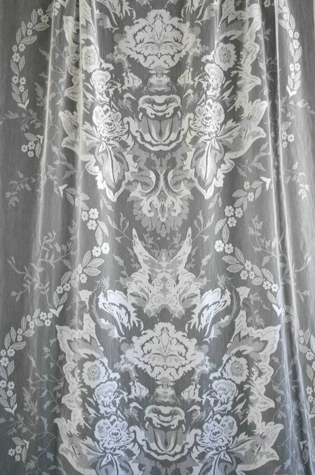 devil damask lace fabric
