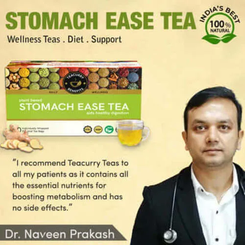 Digestion Tea - Help with Constipation, Bloating & Gas - Stomach Ease Tea