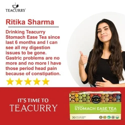 Digestion Tea - Help with Constipation, Bloating & Gas - Stomach Ease Tea