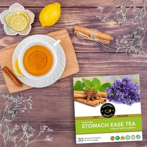Digestion Tea - Help with Constipation, Bloating & Gas - Stomach Ease Tea