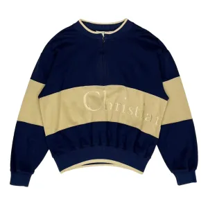Dior Sports Navy Logo Pullover
