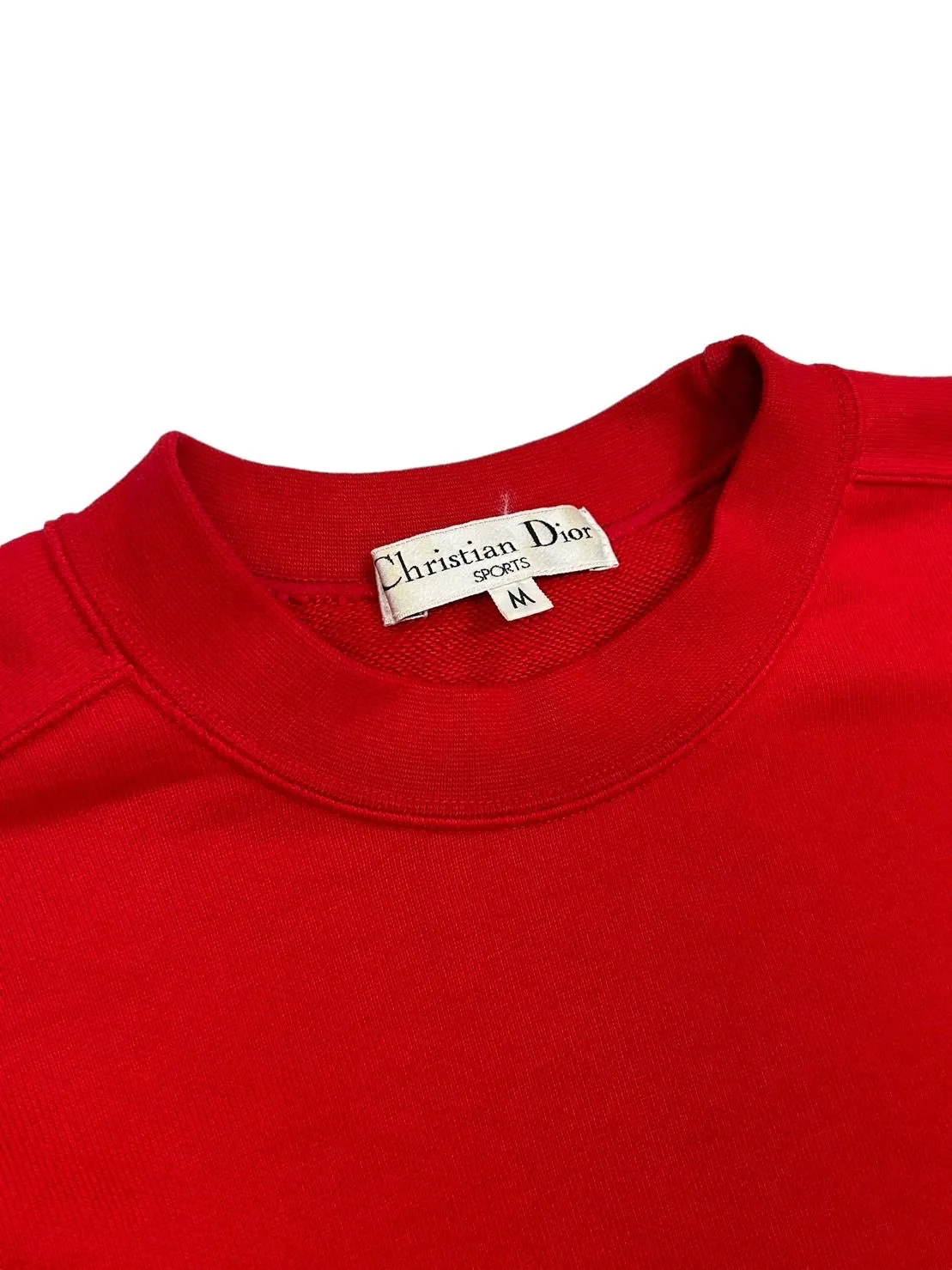 Dior Sports Red Logo Sweatshirt