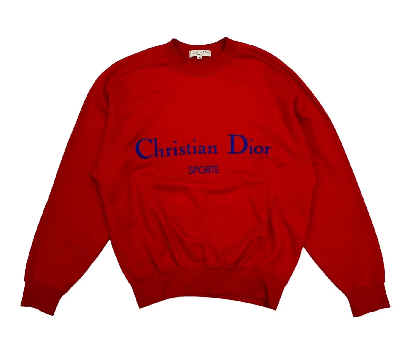 Dior Sports Red Logo Sweatshirt