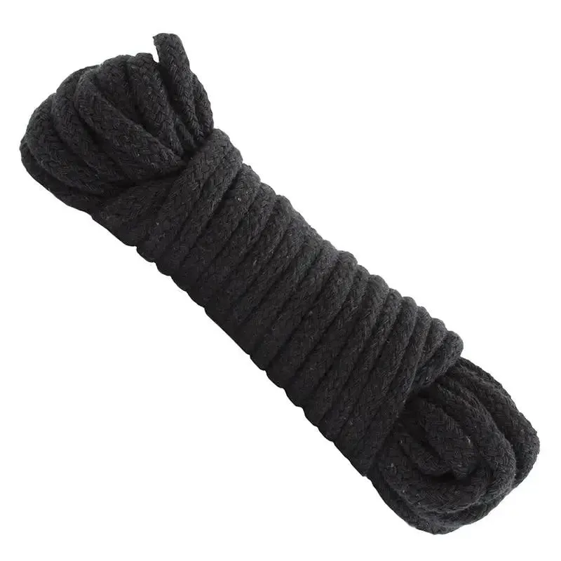 Doc Johnson 10m Black Japanese Bondage Restraint Rope for Bdsm Couples