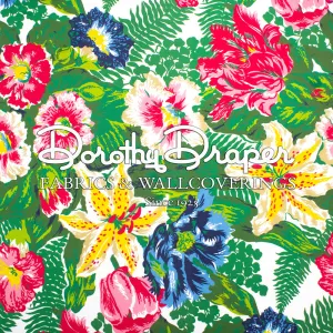 Dorothy’s Greenbrier Garden Multi Bright Fabric