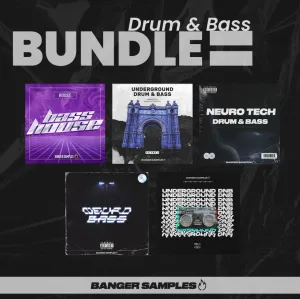 Drum & Bass (EDM) Bundle - Banger Samples (Loop, One shots)