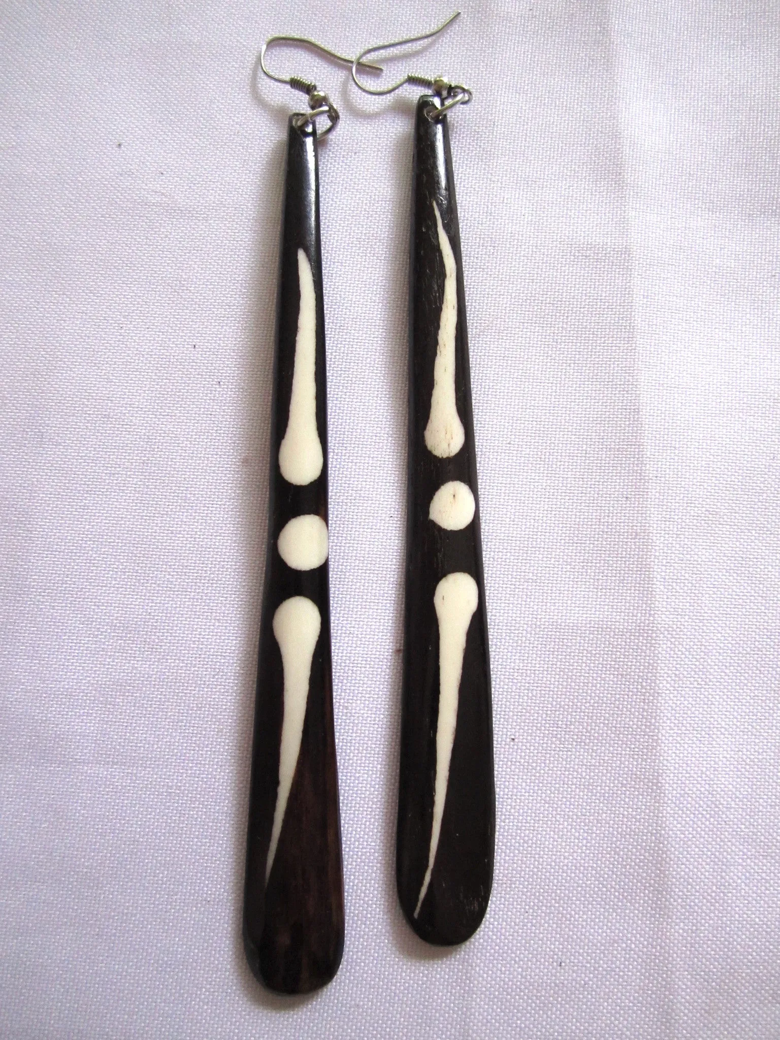 Earrings Bone Africa
