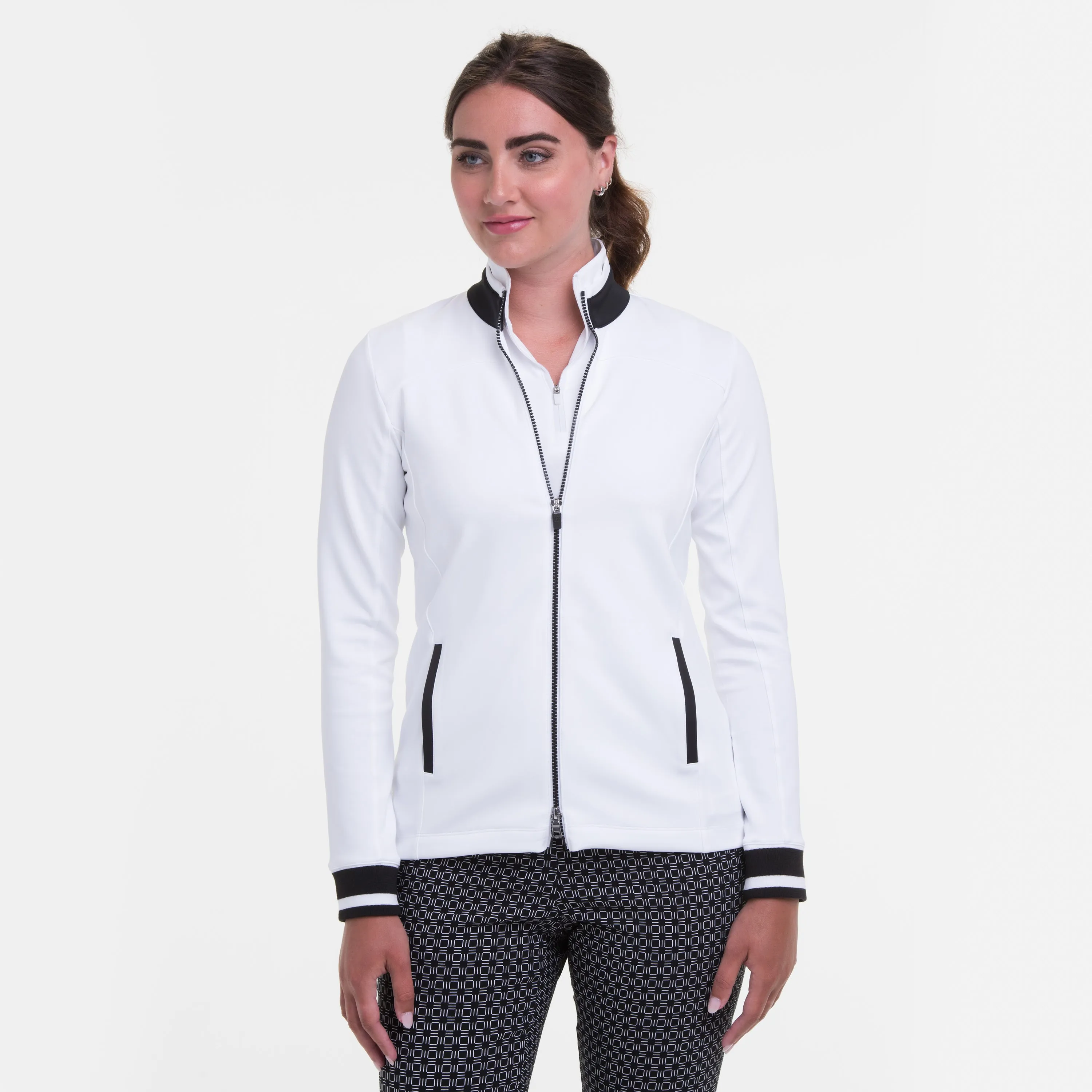 EP NY Long Sleeve Contrast Trim Jacket