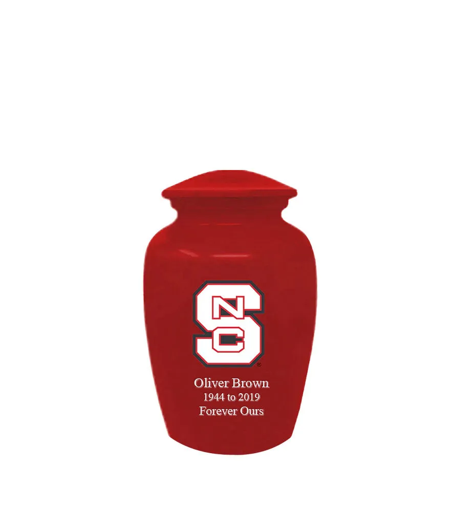 Fan Series - North Carolina State Wolfpack Memorial Cremation Urn - IUNCSU101