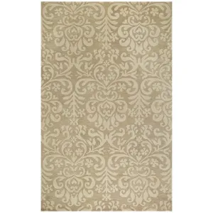 Filigree Damask Hand Tufted Rug Natural