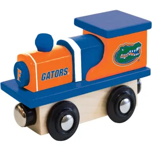 Florida Gators NCAA Wood Train Engine