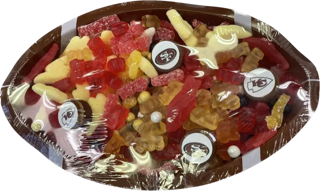Football Candy Platter