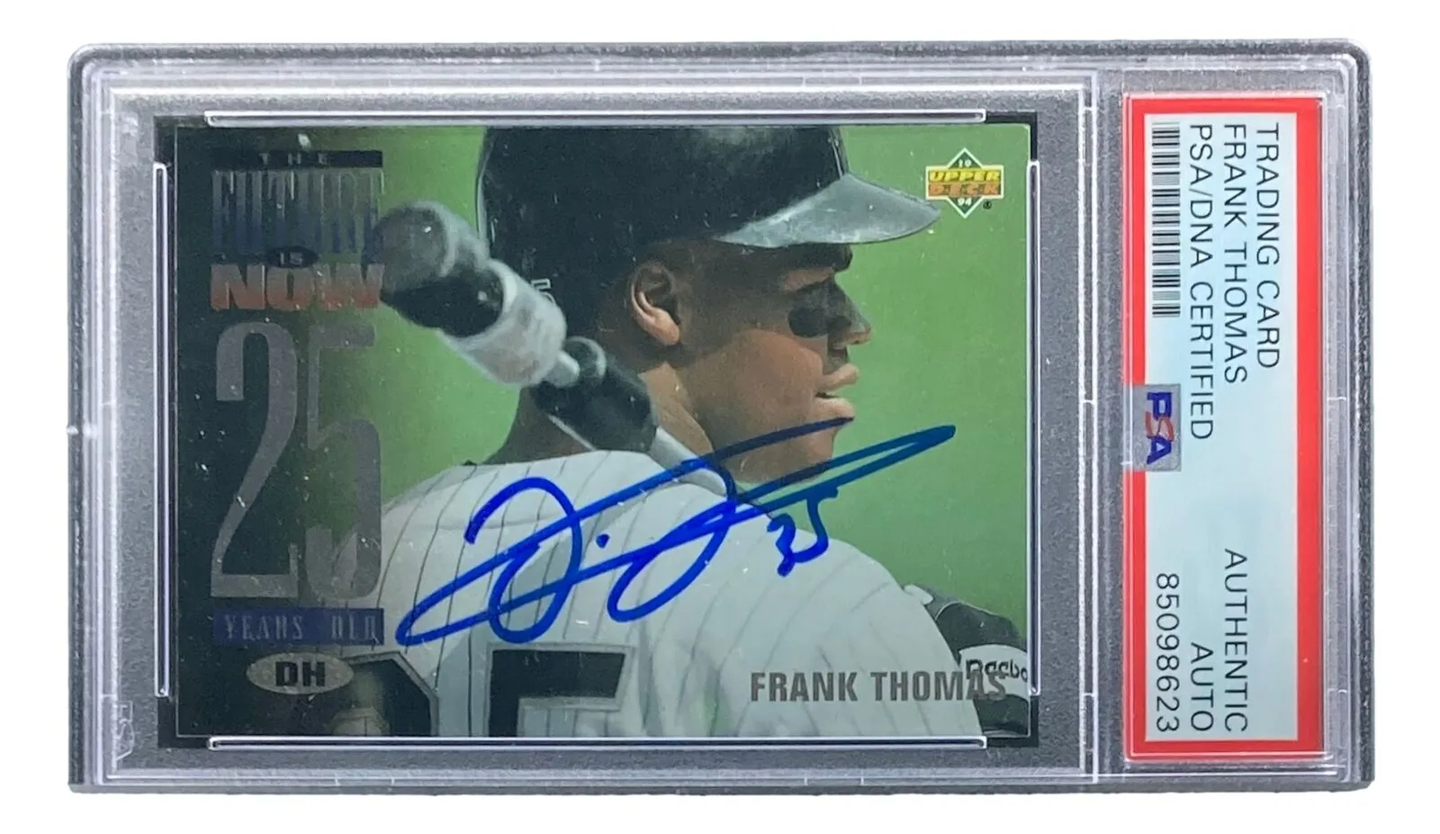 Frank Thomas Signed 1994 Upper Deck #55 Chicago White Sox Trading Card PSA/DNA