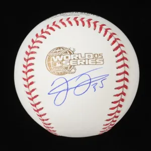 Frank Thomas Signed 2005 World Series Baseball (Schwartz COA) Chicago White Sox