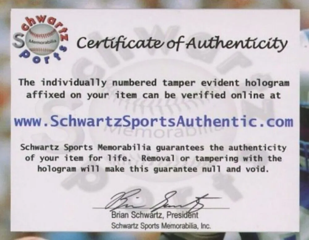 Frank Thomas Signed 2005 World Series Baseball (Schwartz COA) Chicago White Sox
