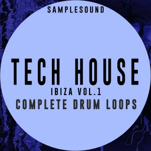 FREE TECH HOUSE SAMPLES - Tech House Ibiza Volume 1 - Complete Drum Loops