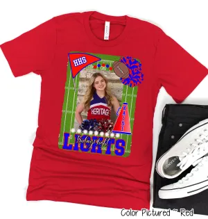 Friday Night Lights Ultimate Fan Tee Photo Shirt (Football, Cheer, Drill Team, Band)