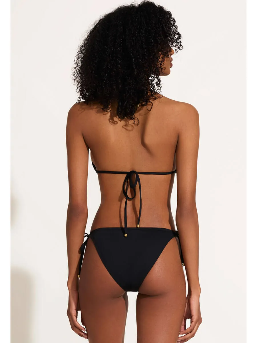 Gia Triangle Top in Eco Black