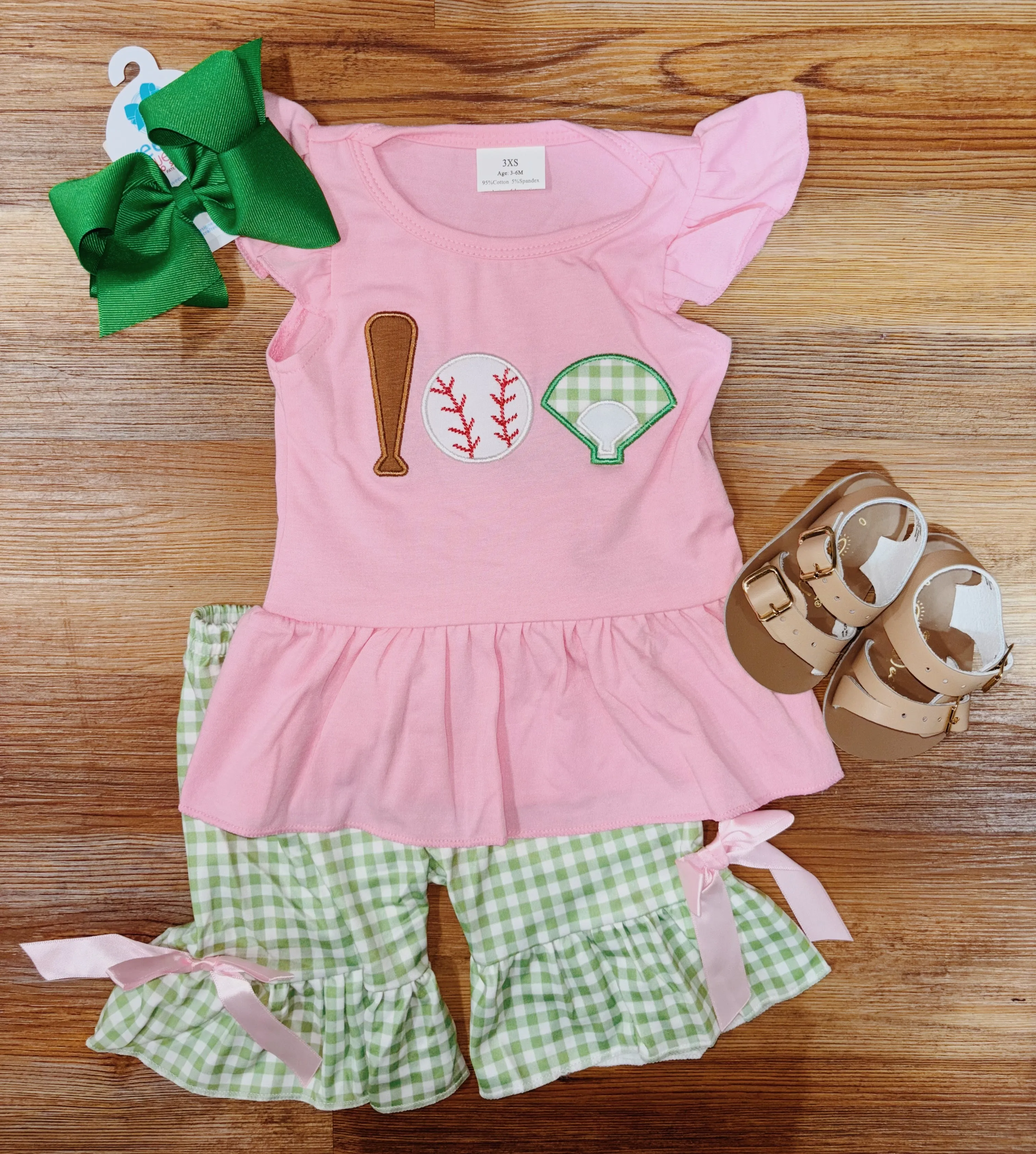 Girls Baseball Diamond Set