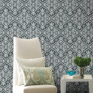 Glam Interlocking Geo Wallpaper (60 SqFt)