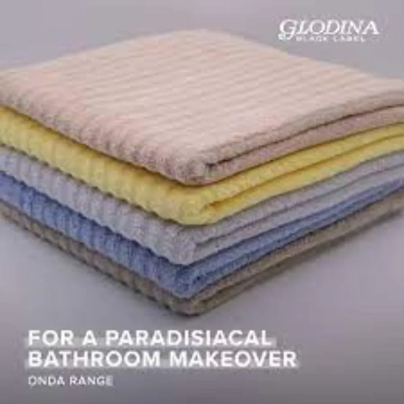 Glodina Onda Towel White 555GSM