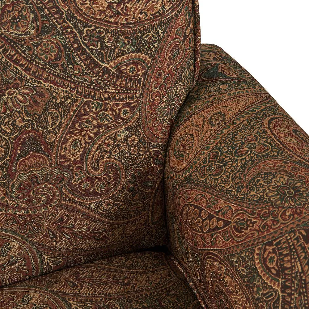 Great Quality Jean Paisley Multi-coloured Paisley Arm Chair! 300 Lb Capacity! Retails $465 