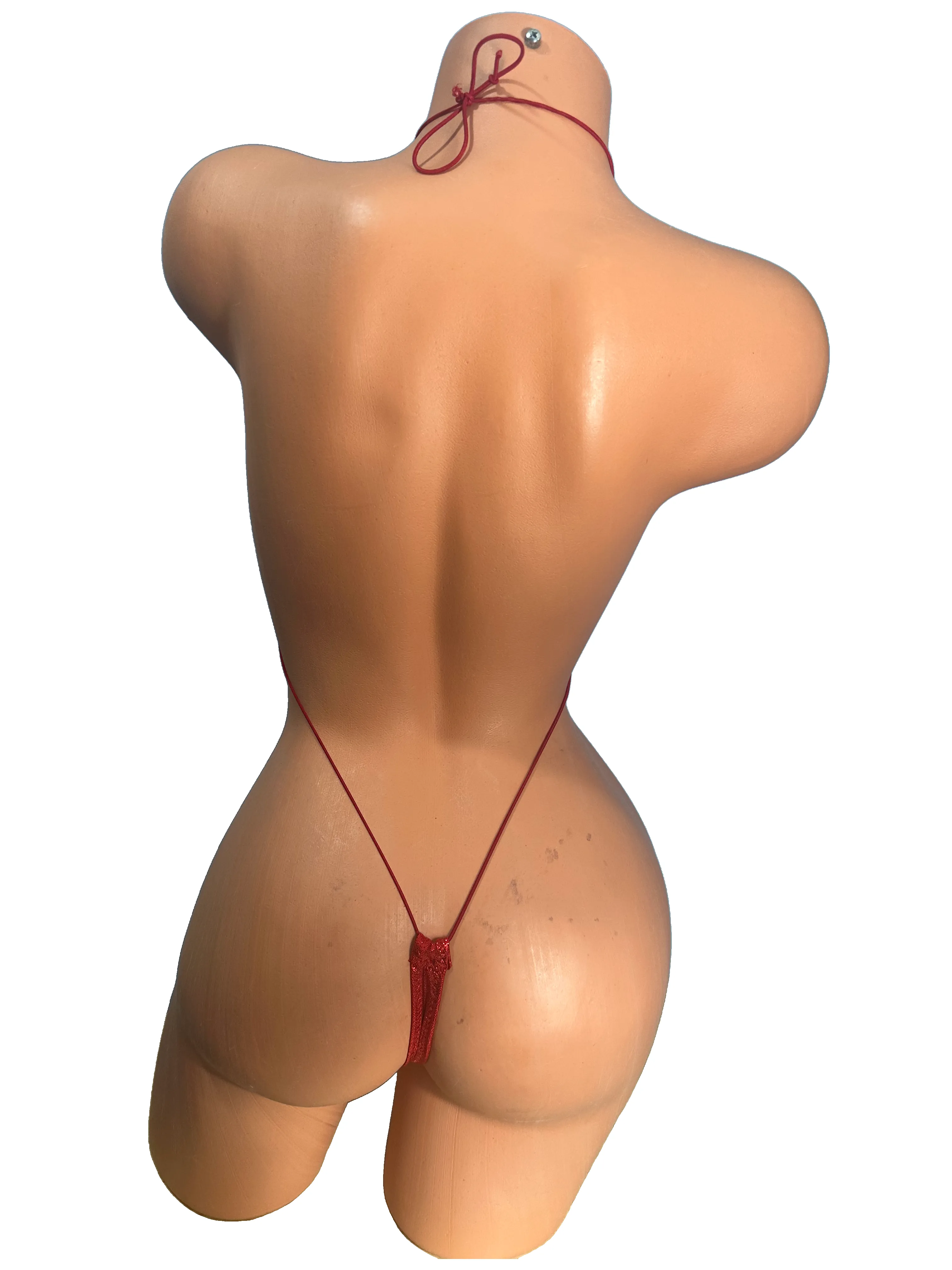 Halter Slingshot Candy Red Metallic