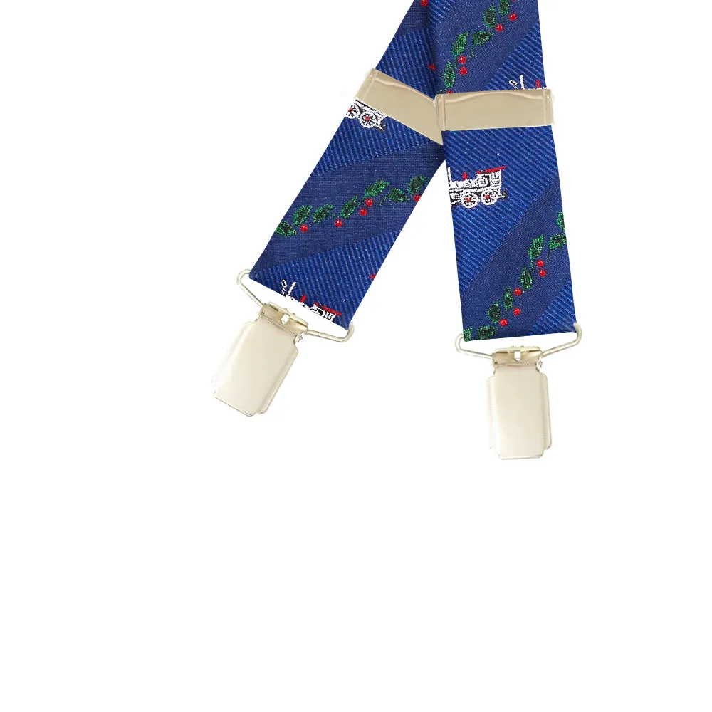 Holly Station Blue - Braces/Suspenders