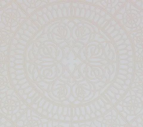 Home Couture Wallpaper: Camelot - Custom Light Mauve on White Paper (5 yard minimum)