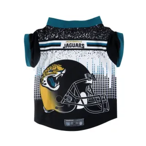 Jacksonville Jaguars Pet Performance Tee Shirt Size XL