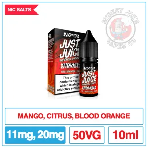 Just Juice Nic Salt - Fusion - Mango And Blood Orange