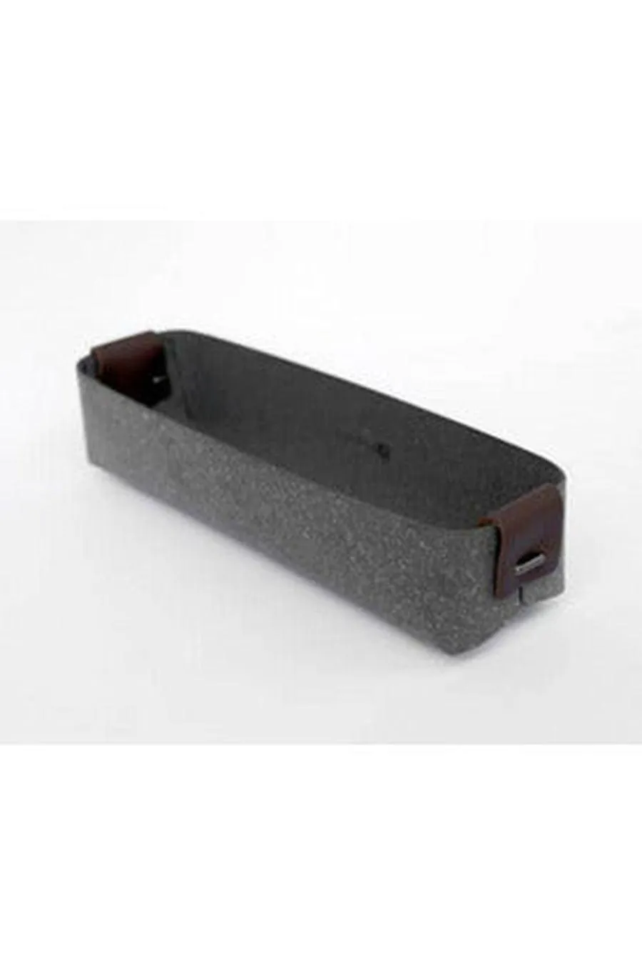 Large Recycled Leather Pencil Tray