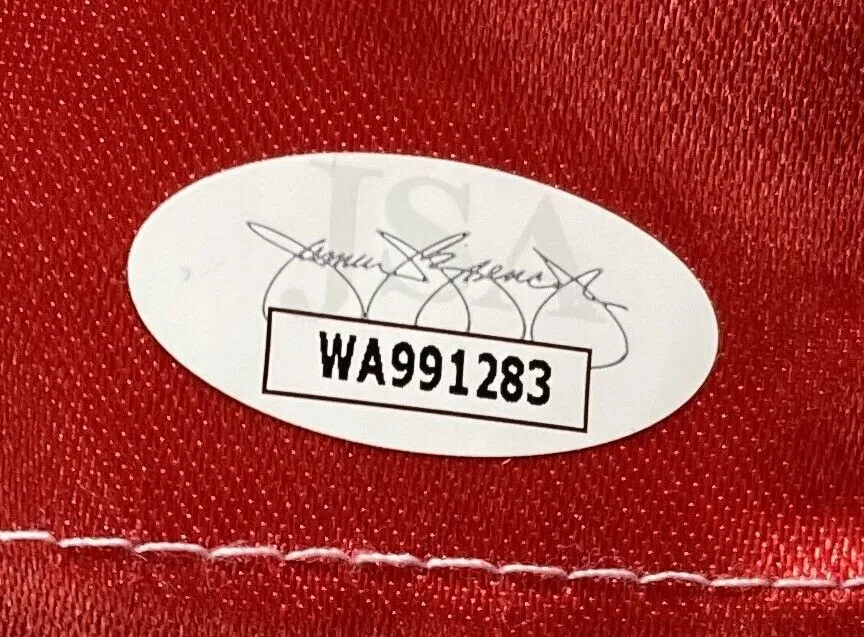 Larry Holmes Signed White Easton Assassin Boxing Trunks JSA ITP