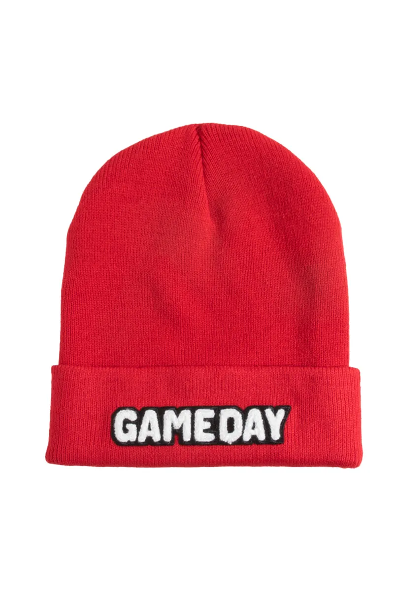 LBB2937 - GAME DAY Chenille Knit Beanie.