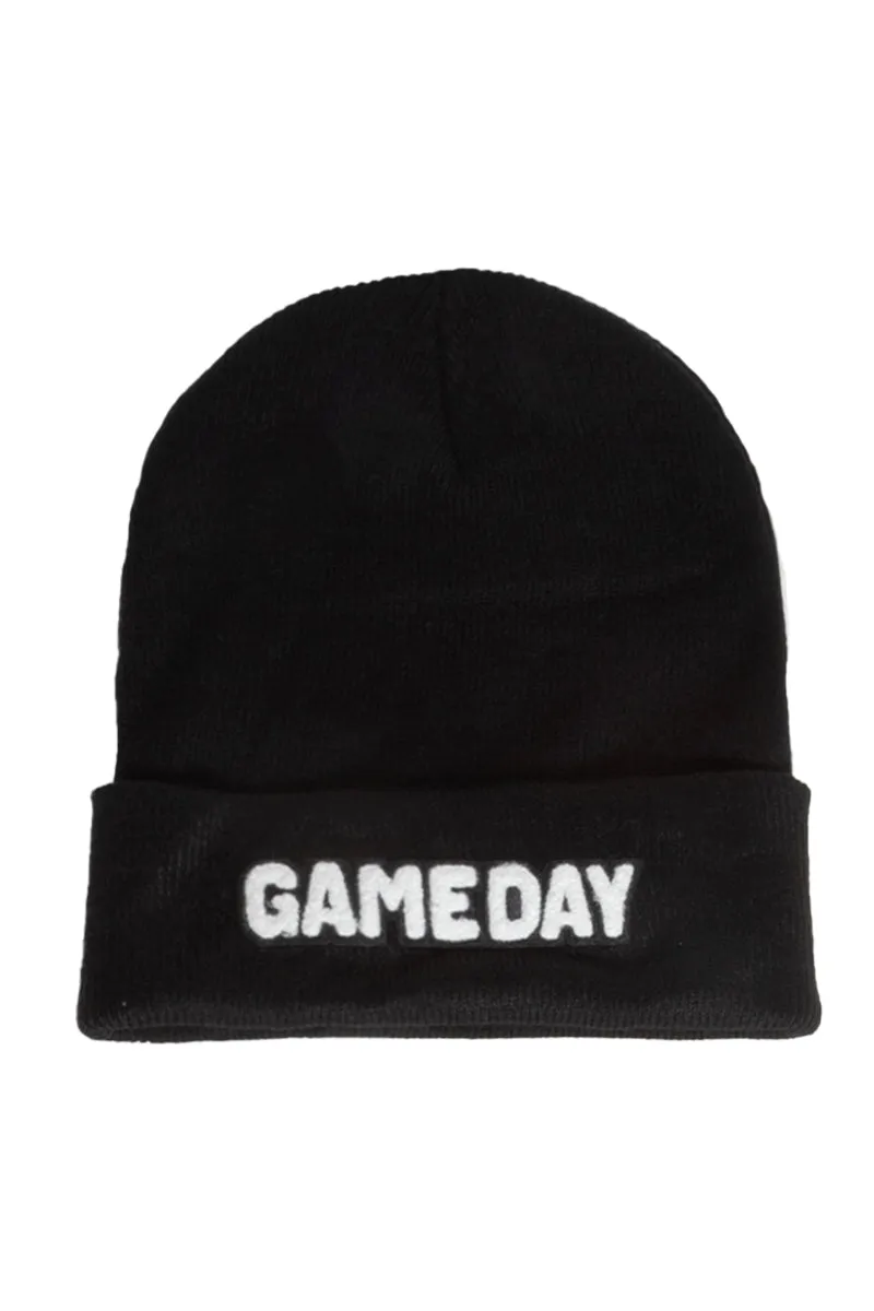 LBB2937 - GAME DAY Chenille Knit Beanie.