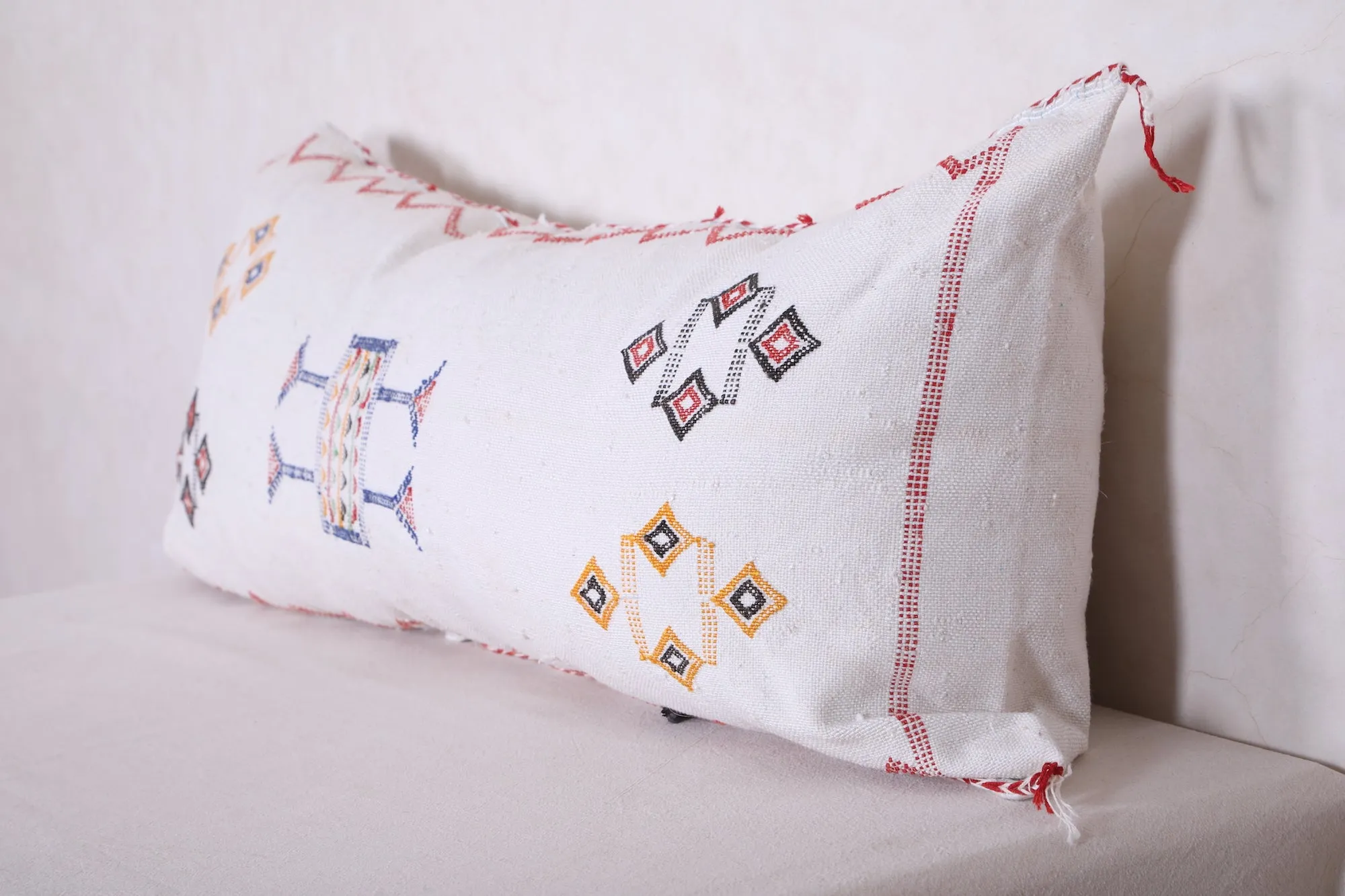 Long Moroccan pillow 17.7 X 40.5 INCHES