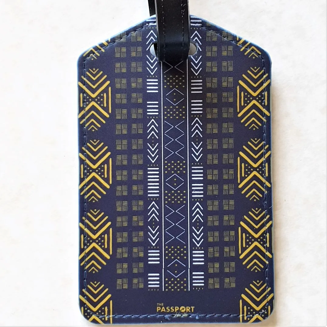 Luggage Tags - Vibrant Mud Cloth