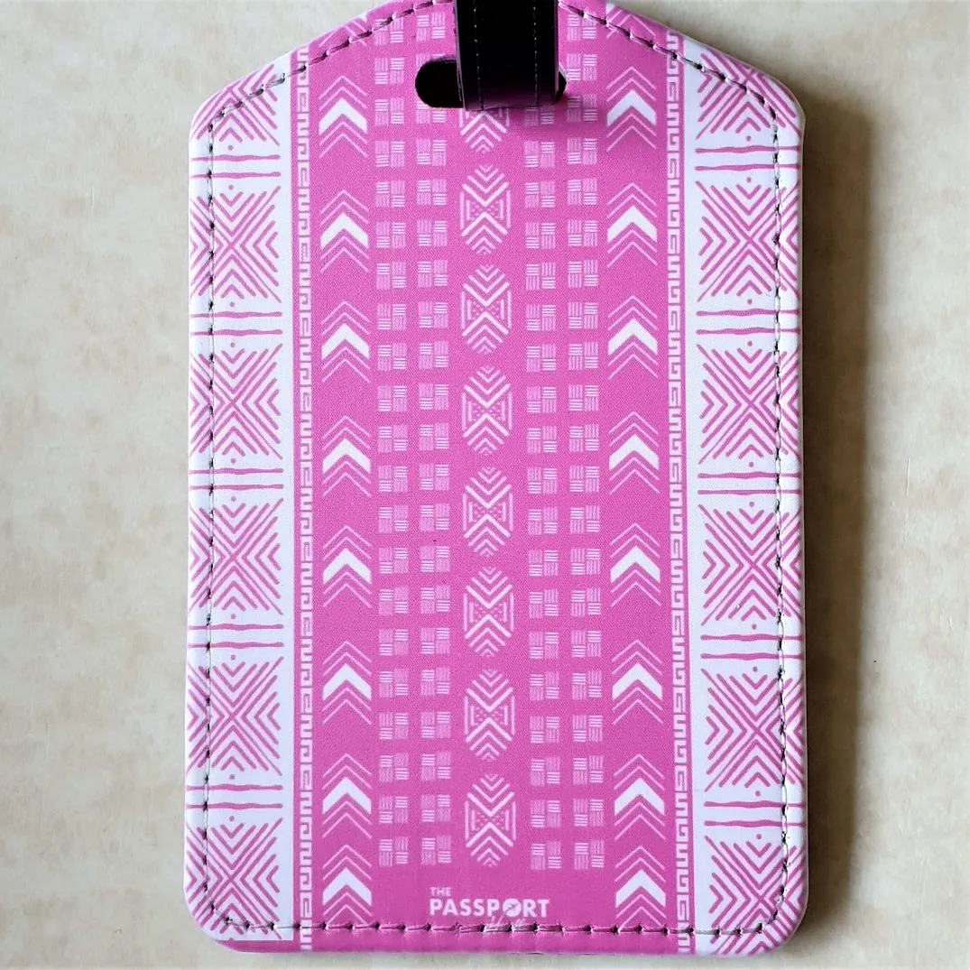 Luggage Tags - Vibrant Mud Cloth