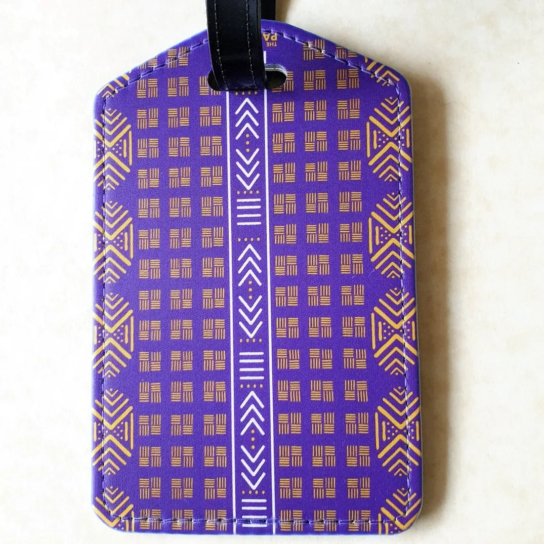 Luggage Tags - Vibrant Mud Cloth