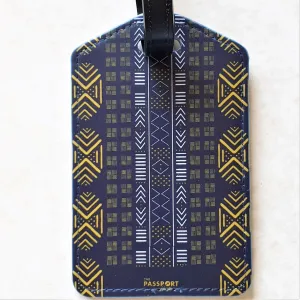 Luggage Tags - Vibrant Mud Cloth