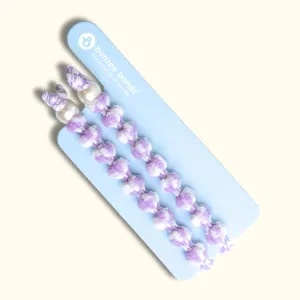 LUXe Compression Tech Scrunchies - Lavender 2-Pack