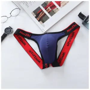 Male Underwear Sexy Underwear Back Hallow Men's Solid Thong Exotic Briefs Men's Jockstrap Men's G-Strings & Thongs Sexy T-back