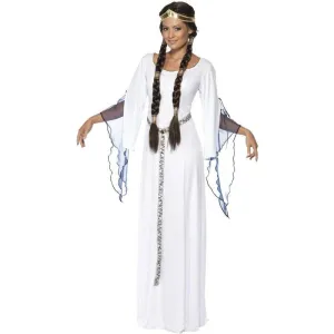 Medieval Maid Costume - White