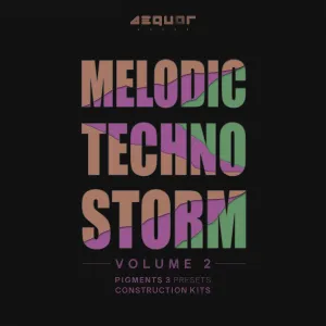 Melodic Techno Storm 2 - Melodic Techno, Techno (Construction kits - Wave & Midi file )