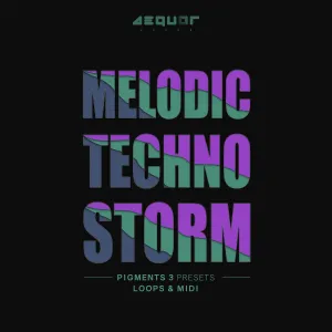 Melodic Techno Storm - Melodic Techno, Techno (Construction kits - Wave & Midi file )