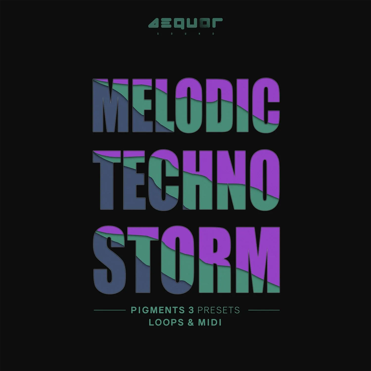 Melodic Techno Storm - Melodic Techno, Techno (Construction kits - Wave & Midi file )